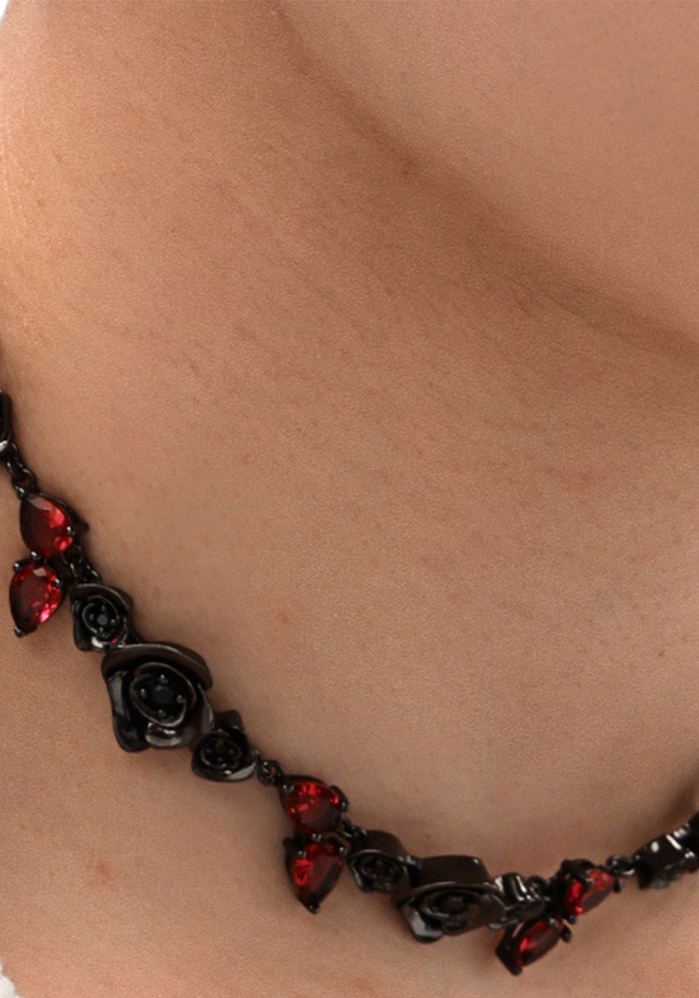 Losing Bargain丨Gothic Black Rose Necklace - PSYLOS 1, Losing Bargain丨Gothic Black Rose Necklace, Accessories, Losing Bargain, PSYLOS 1